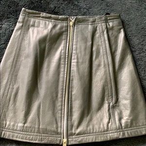 Wilsons Vintage Black Leather Maxima Raw Hem Lined